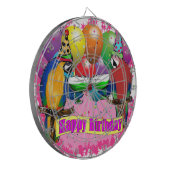 誕生日のインコ ダーツボード (正面左)