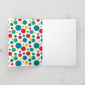 誕生日のカップケーキ-オーストラリアの羊飼い- Dustine カード (内部)