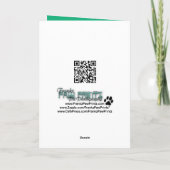 誕生日のカップケーキ-ロットワイラー- SambaParTi カード (裏面)