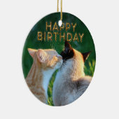 誕生日のキス セラミックオーナメント (右)