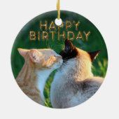 誕生日のキス セラミックオーナメント (裏面)