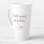 誕生日のクリスマスまたはユーのためのダラ感謝していギフト カフェラテマグ (左アングル)