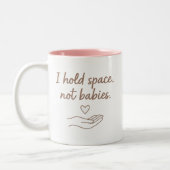 誕生日のクリスマスまたはユーのためのダラ感謝していギフト ツートーンマグカップ (左)