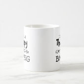誕生日のクリスマス、お菓子作りでストレス解消 コーヒーマグカップ (中央)