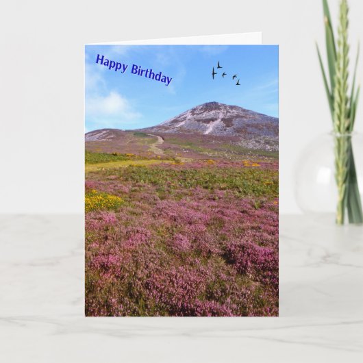 誕生日のグリーティングカード用のアイルランドの画像 カード (正面)