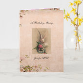 誕生日のグリーティングカード…感動的 カード (黄色い花)