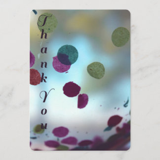 誕生日のサンキューカード サンキューカード