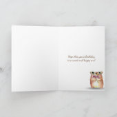 誕生日のチョコチップクッキー カード (内部)