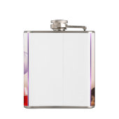 誕生日のチワワ犬 フラスク (裏面)