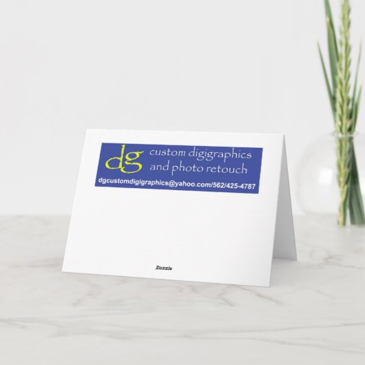 誕生日のチワワ カード (裏面)