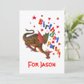 誕生日のドラゴン 招待状 (スタンド正面)