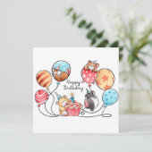 誕生日のハムスター シーズンカード (スタンド正面)