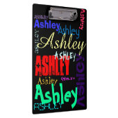 誕生日のパーソナライズな繰り返す一流のクリップボード クリップボード (右)