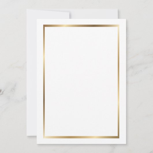 誕生日のパーティの招待状の女性、白い素晴らしいGatsby 招待状 (裏面)