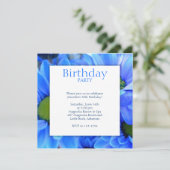 誕生日のパーティの招待状 招待状 (スタンド正面)