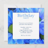 誕生日のパーティの招待状 招待状 (正面)