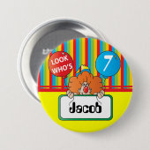 誕生日のピエロは|個人化なります 缶バッジ (正面&裏面)