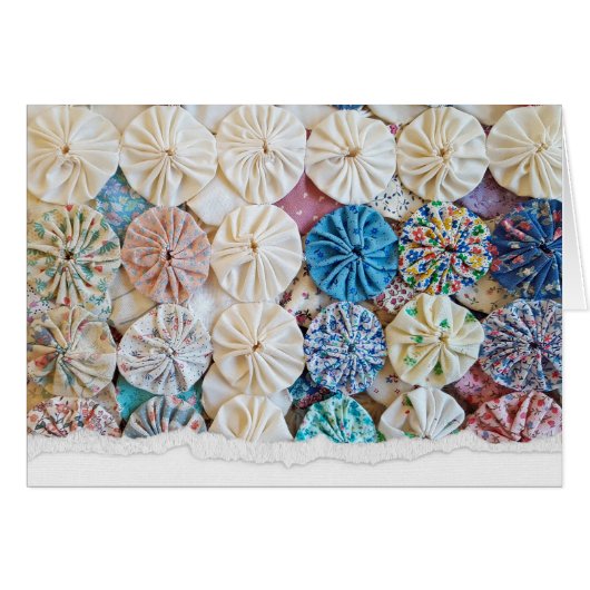 誕生日のファッションド古いキルトパターン (正面横)