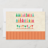 誕生日のフェスタのメキシコパーティーのバーの写真の招待 招待状 (裏面)