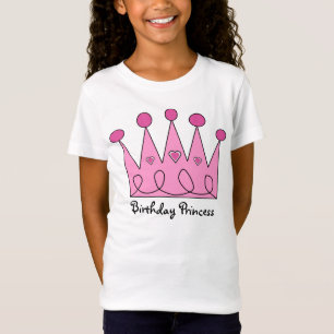 誕生日のプリンセスのワイシャツ Tシャツ