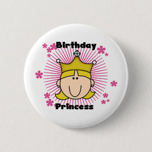 誕生日のプリンセス 缶バッジ