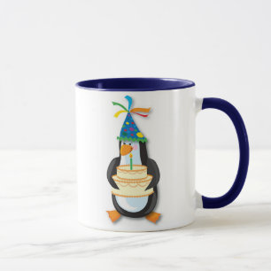 誕生日のペンギン マグカップ