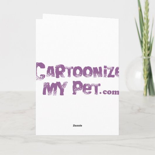 誕生日のボクサー カード (裏面)