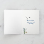 誕生日のボトル カード (内部)