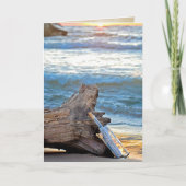 誕生日のボトル カード (正面)