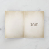 誕生日のボトル カード (内部)