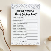 誕生日のボーイゲームカードを知っているか 招待状