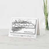 誕生日のマイルストーン素晴らし-アンティーク車の愛好家のための カード (裏面)