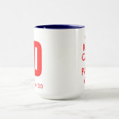 誕生日のマグはとの穏やかなテーマを保ちます マグカップ (中央)