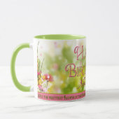 誕生日のマグ-個人化して下さい-庭 マグカップ (左)