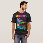 誕生日のママMermaid一致の家族_1 Tシャツ (正面フル)