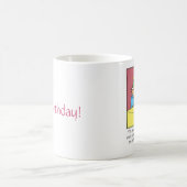 誕生日のユーモアのマグ コーヒーマグカップ (中央)