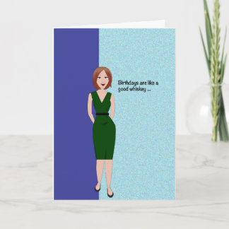 誕生日のユーモア カード