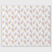 誕生日のラッピング紙。 ラッピングペーパー (フラット)