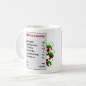 誕生日のレベル コーヒーマグカップ (正面左)