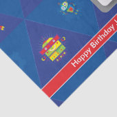 誕生日のロボットティッシュペーパー 薄葉紙 (詳細)