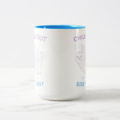 誕生日の二音コーヒーマグよ ツートーンマグカップ (中央)