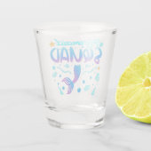 誕生日の人魚の分隊 ショットグラス (裏面)