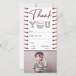 誕生日の写真 サンキューカード