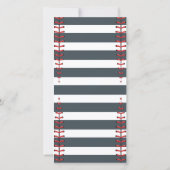 誕生日の写真 サンキューカード (裏面)