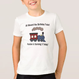 誕生日の列車のワイシャツ Tシャツ