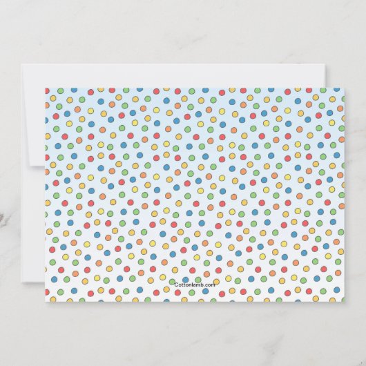 誕生日の列車の2歳児の招待状 招待状 (裏面)