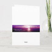 誕生日の力強い抱擁 カード (裏面)