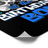 誕生日の叔父の男の子のマッチングのビデオゲーム ポスター (角)