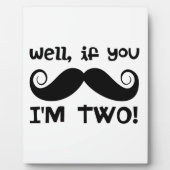 誕生日の口ひげ2 フォトプラーク (正面)