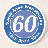 誕生日の名称、年齢、日付 コースター (正面)